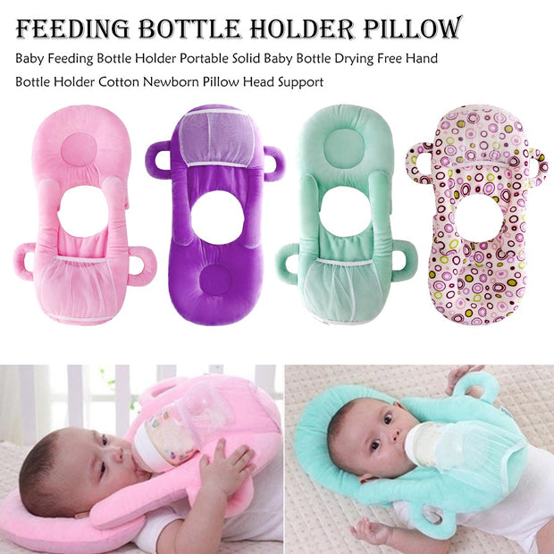 Hands Free Bottle Holder Pillow Cushion - Cuddly Kid Official