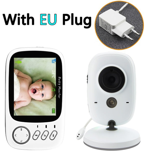 Baby Monitor Temperature Audio - Cuddly Kid Official