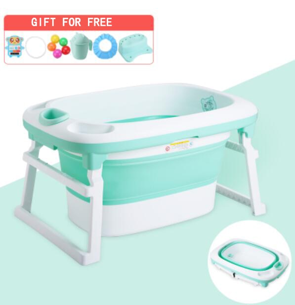 Newborn Baby Folding Bath Tub Baby Swim Tubs Bath - Cuddly Kid Official