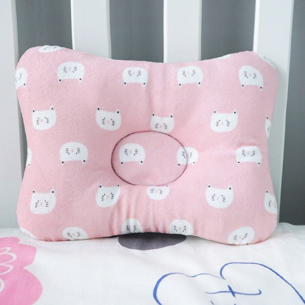 Muslinlife head protection pillow newborn baby pillow kids printed - Cuddly Kid Official